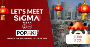 A PopOK Gaming a manilai SiGMA Asia kiallitason all ki