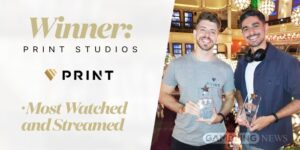 A Print Studios nyerte a GamblingNews Awards legtobbet streamelt es