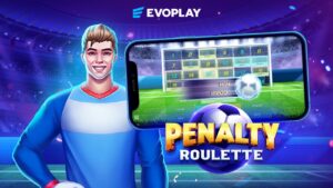 Az Evoplay a tokeletes kombinaciot hozza letre a Penalty Roulette