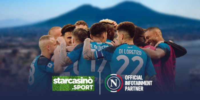 Az SSC Napoli a StarCasino Sportot nevezi ki hivatalos infotainment