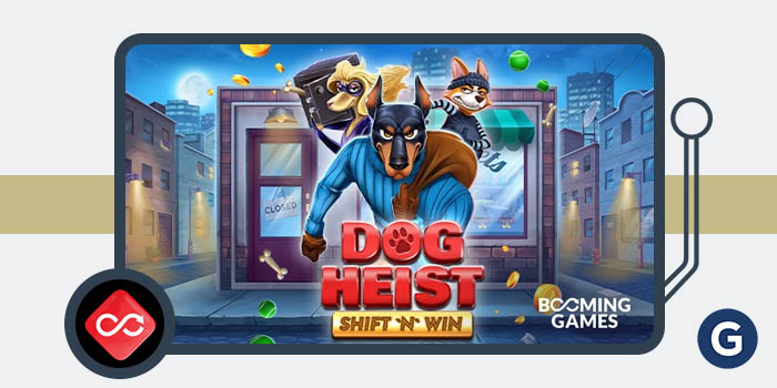 A Booming Games elinditja a Dog Heist Shift n Win