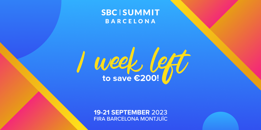 SBC Barcelona Egy het maradt az Early Bird jegyek