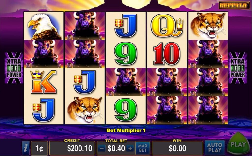 Buffalo nyerogep viharok online a BetMGM en