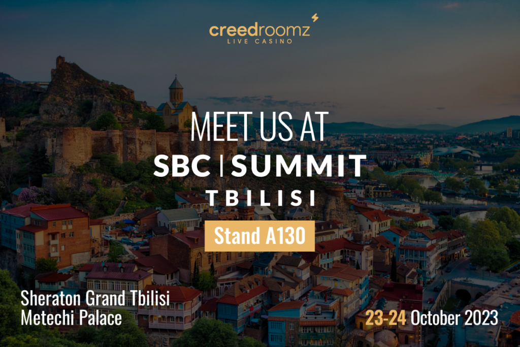 A CreedRoomz reszt vesz az SBC Summit Tbilisiben