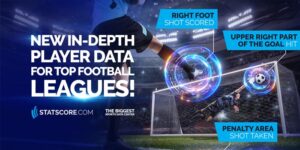 A STATSCORE reszletes jatekoselemzest nyujt a legjobb europai labdarugo bajnoksagokhoz