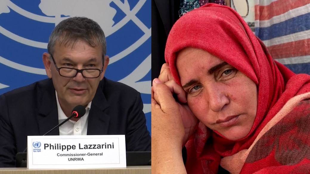 Kattintson a videó lejátszásához: „Az Izrael-Gáza „pusztítás, veszteség” a „pokol 6 hete”: UNWRA főbiztos