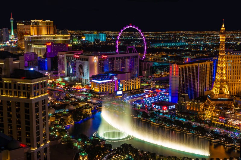 Las Vegas rovid tortenete