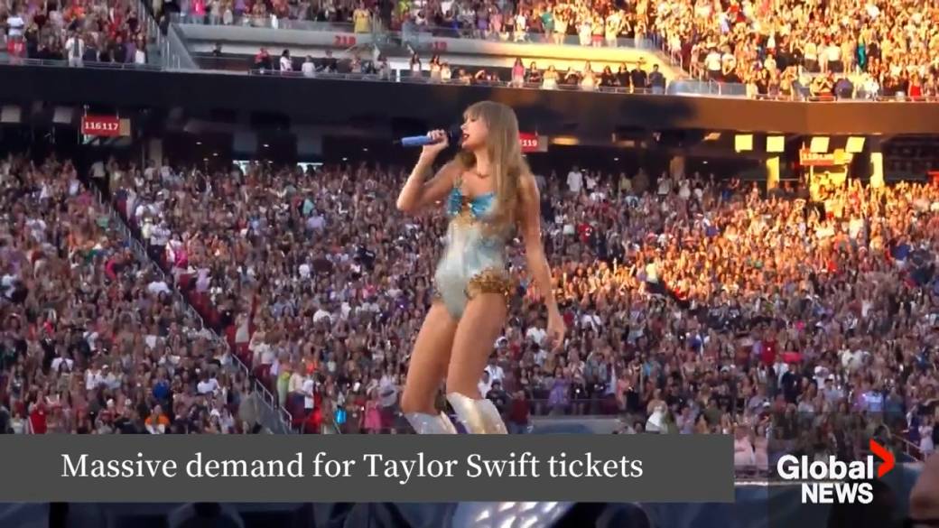 Kattintson ide a videó lejátszásához: „Taylor Swift: Digging into Eras Tour jegyek kínálata és kereslete”