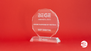 Az EGT Digital X Nave je nyer a BEGE Awards dijatadon