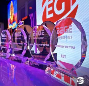 Az EGT t dijakkal jutalmaztak a BEGE Awards 2023 on