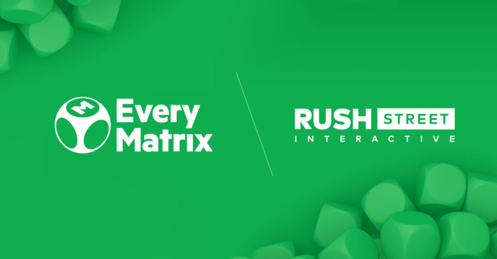 Az EveryMatrix strategiai partnerseget alakit ki a Rush Street Interactive val