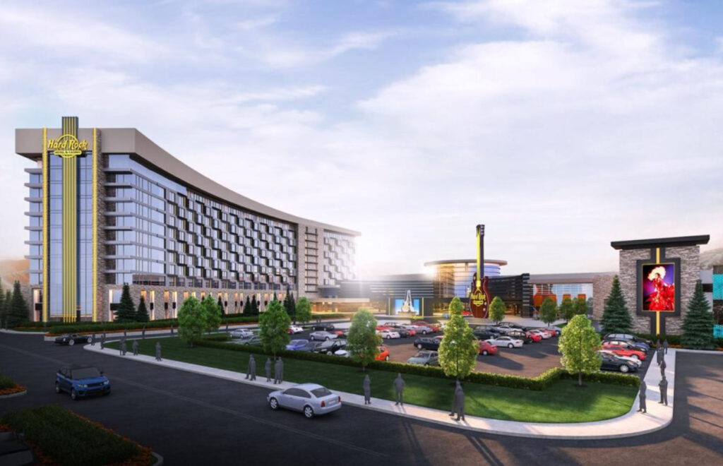 Hard Rock es Tejon indian torzsek kitorese a California Hotel