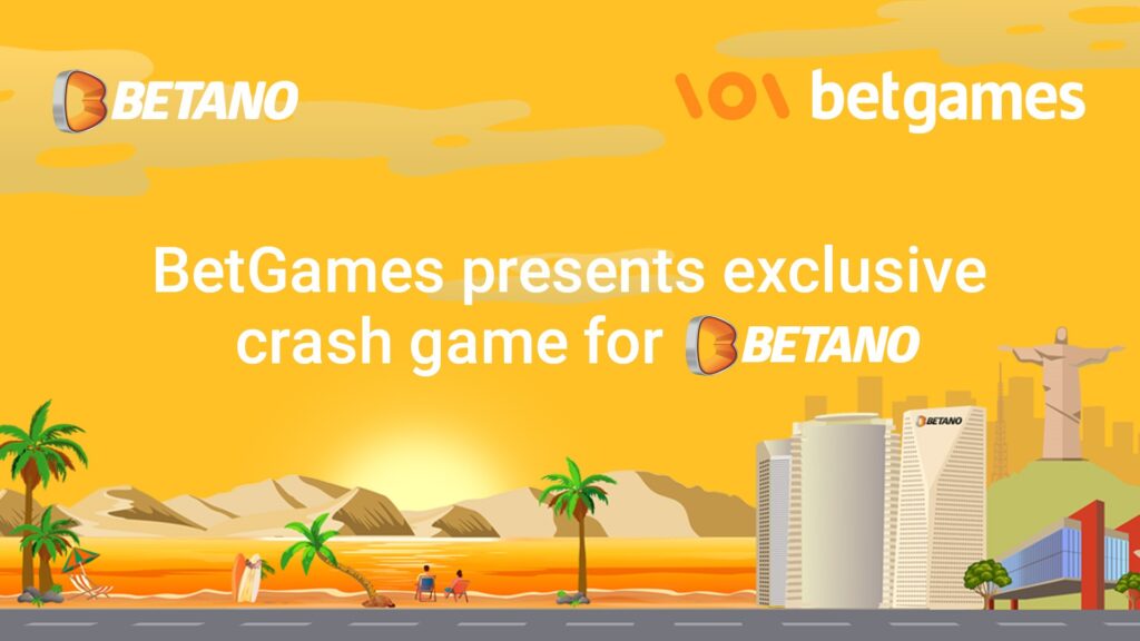 A BetGames egyeni osszeomlasi jatekkal elmelyiti a Betano egyuttmukodest