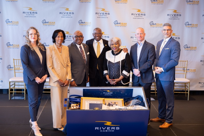 A Rivers Casino Portsmouth az elso evet unnepli a Time