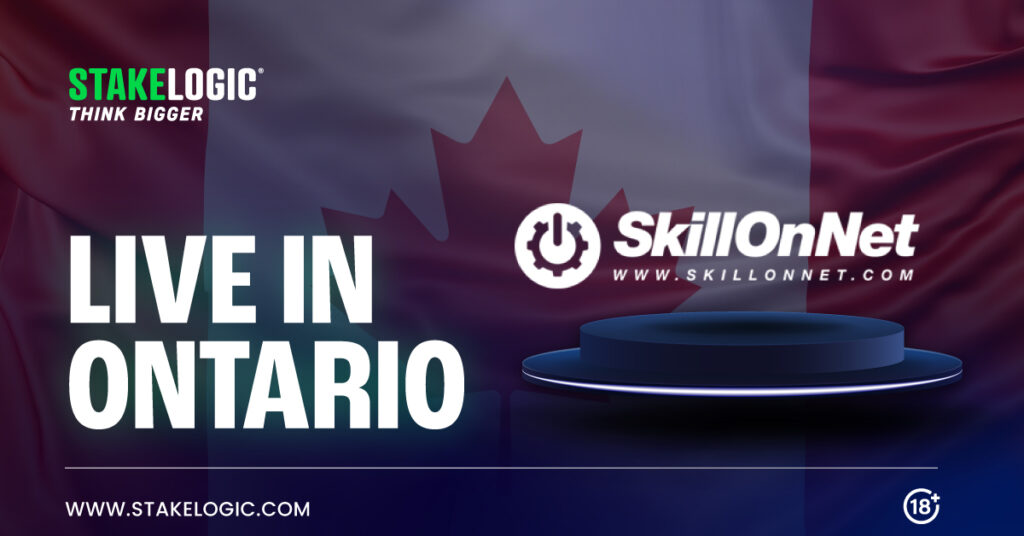 A Stakelogic es a SkillOnNet Ontario Partnerseg az iGaming bovitesere