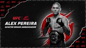 Az UFC bajnok Alex Pereira egyuttmukodik a SPRIBE vel