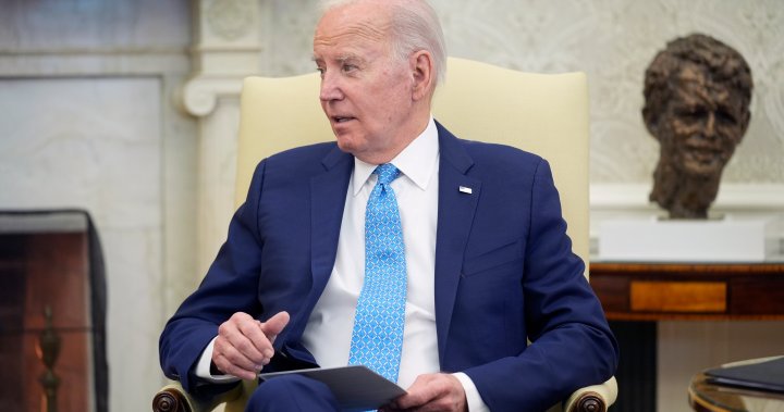 Biden azt mondja, hogy az Egyesült Államok hadserege szállítson élelmiszert