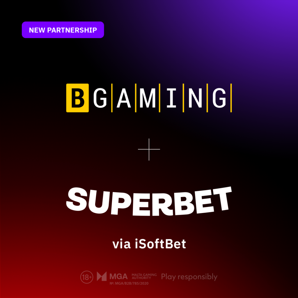 A BGaming a Superbettel indul Romániában