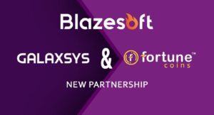 A Blazesoft Fortune Coins Casino a Galaxsys partnerségével bővíti a