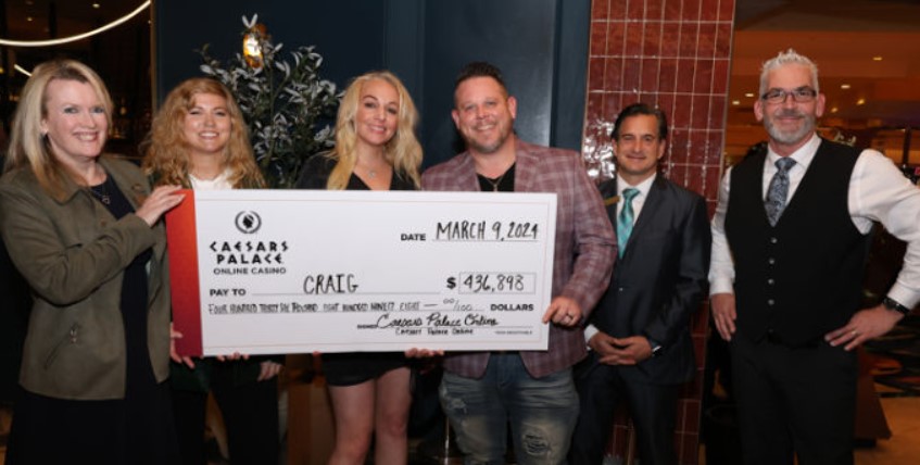 A New Jersey i játékosok 400 000 dolláros jackpotot értek el
