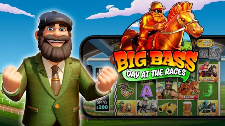 Pragmatic Big Bass Racert játszik a pályán