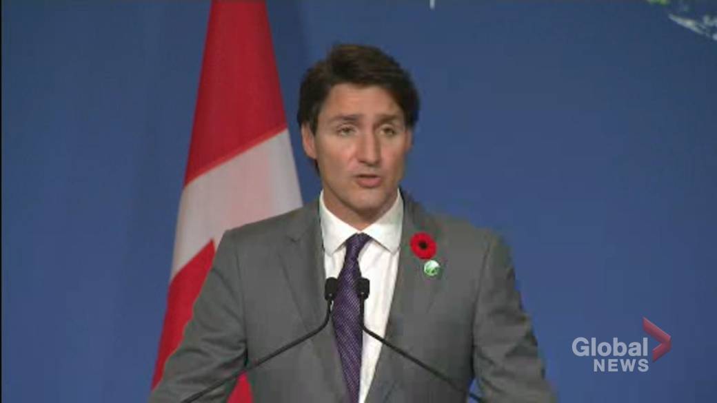 Kattintson a videó lejátszásához: „COP26: Kanada „felelőssége” erdői védelméért – mondja Trudeau