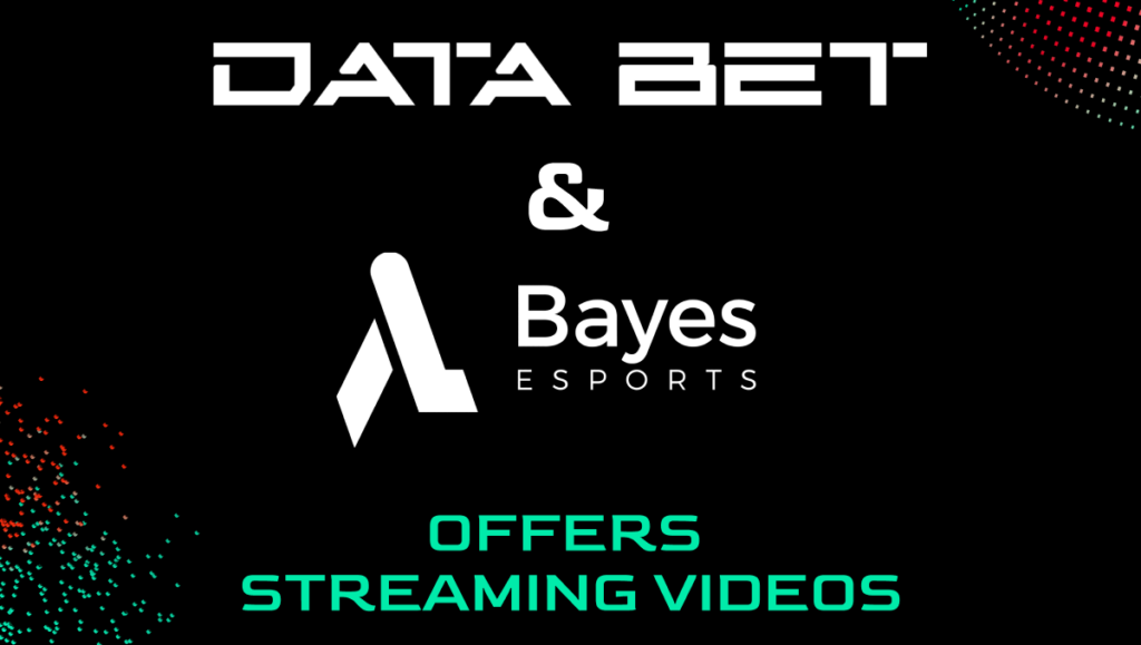 A DATA.BET streaming videókat kínál a Bayes Esports szolgáltatással