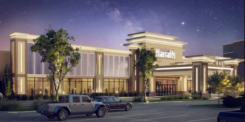 A Harrah's Columbus Nebraska első kaszinónyitására készül