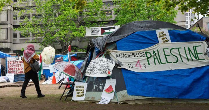 McGill tábor: A quebeci bíró elutasítja a helyszín leszerelésére irányuló tilalmat