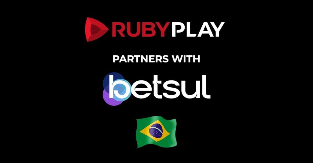 A RubyPlay élőben közvetíti a tartalmat a brazil Betsul segítségével