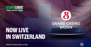 A Stakelogic Live együttműködik a Grand Casino Baden & Jackpot.ch vel