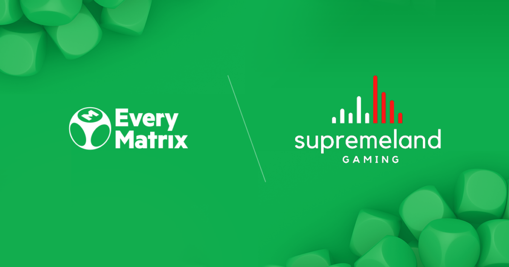 Az EveryMatrix élő DraftKings en az Egyesült Államokban a Supremelanddal