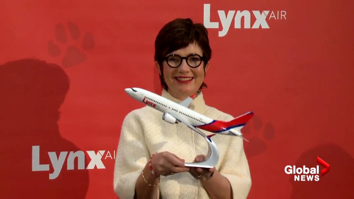 Kattints a videó lejátszásához: „A Lynx Air fapados légitársaság elindul Calgaryban”