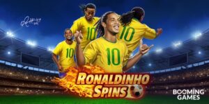 A Booming exkluzív Ronaldinho Spins játékot indít