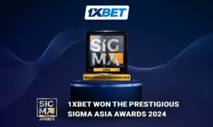 Az 1xBet megnyeri a tekintélyes SiGMA Asia díjat