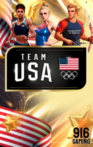 A 916 Gaming elindítja a Team USA iLottery játékait Virginiában