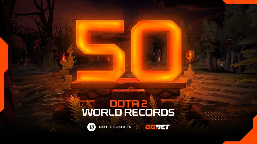 A GG.BET & Dot Esports 50 világrekordot mutat be