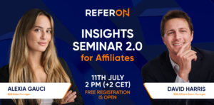 A ReferOn bejelenti a második szemináriumot: ReferOn Insights for Affiliates