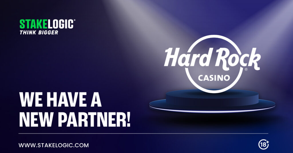 Stakelogic jelek a Hard Rock Casino NL nél